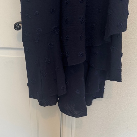 Daniel Rain Navy Swiss Dot Dress - Picture 6 of 9